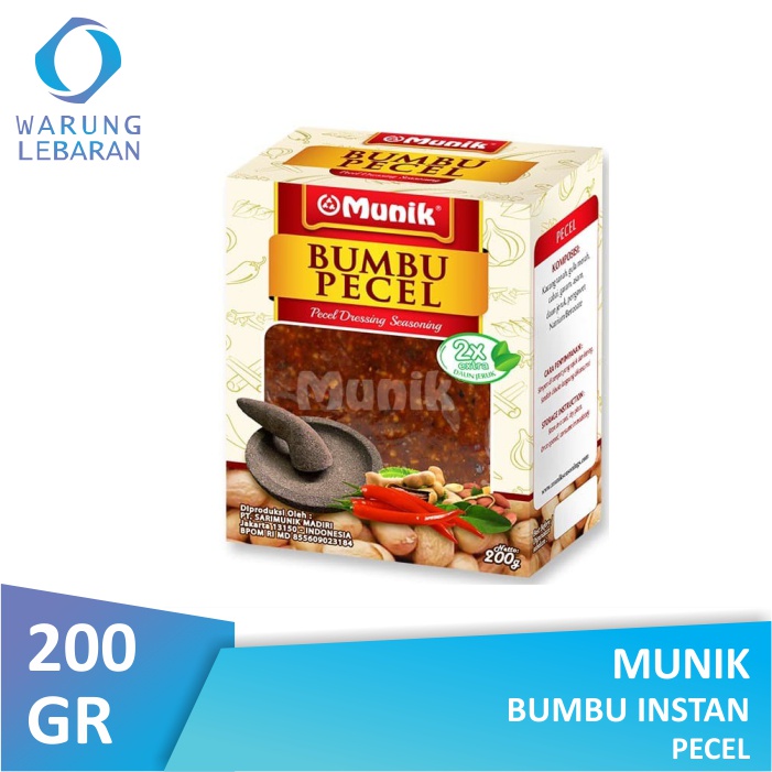 

Munik Bumbu Pecel 200gr