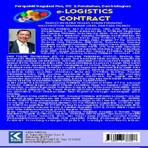 Perspektif Regulasi Pos, ITE & Perubahan, Dan Sislognas E-LOGISTICS CONTRACT Tanggung Jawab Pelaku U-1