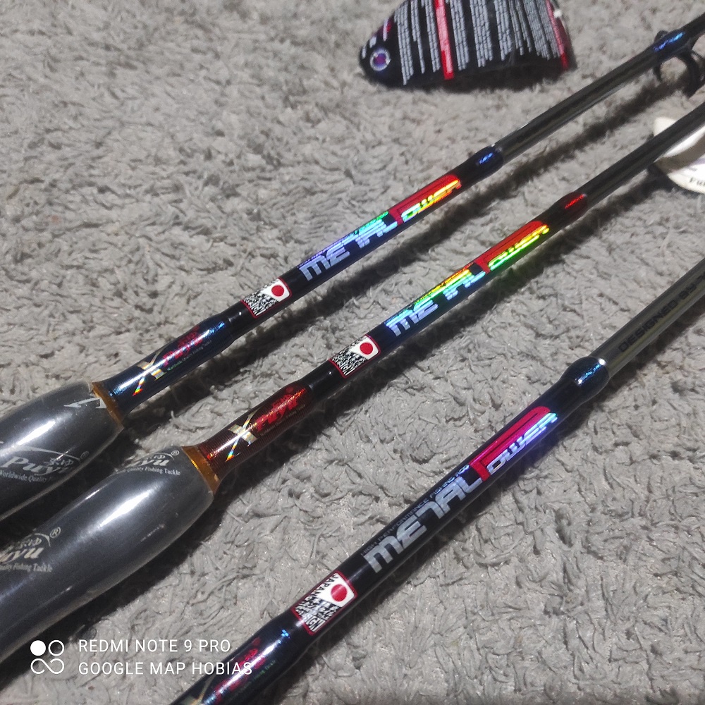 joran pancing japan x puyu metal power MP256 dan MP260