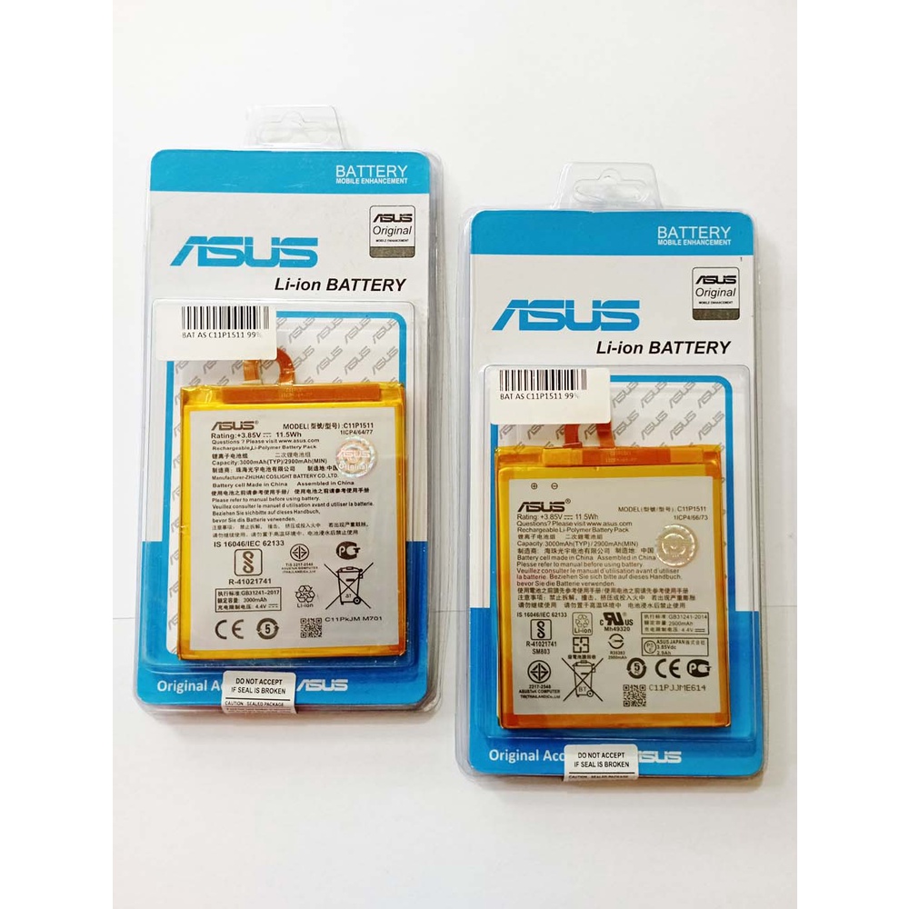 Baterai Handphone Asus Zenfone 4 Selfie C11P1511 Batre HP Battery Asus Zenfone 4 Selfie C11P1511 VER