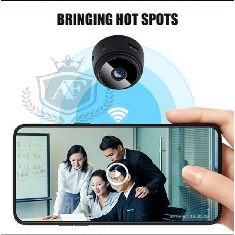 IP Cam A9 Mini Spy WiFi HD 5MP Smart CCTV Wireless Camera Pengintai