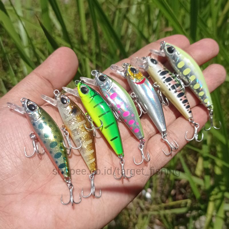 Minnow Relix Astuti Replika - Umpan Casting UL 5,5cm 6gram