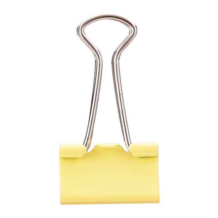 

Wow Deli Binder File Clip Color 19 Mm 40 Pcs Terbatas