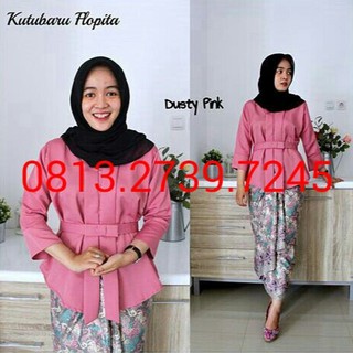 Setelan Kebaya Batik Couple Sarimbit Brokat Merah Maroon Setelan Kebaya Batik Couple Sarimbit Brokat Merah Maroon