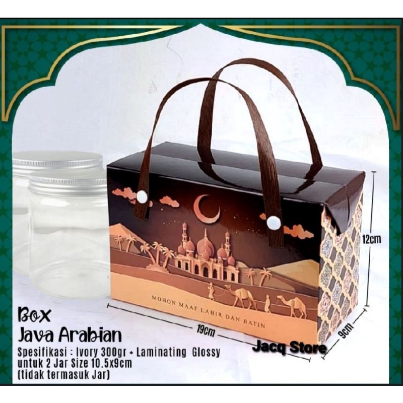 

Dus Lebaran - Box Lebaran - Packaging Lebaran Idul Fitri 2 jar