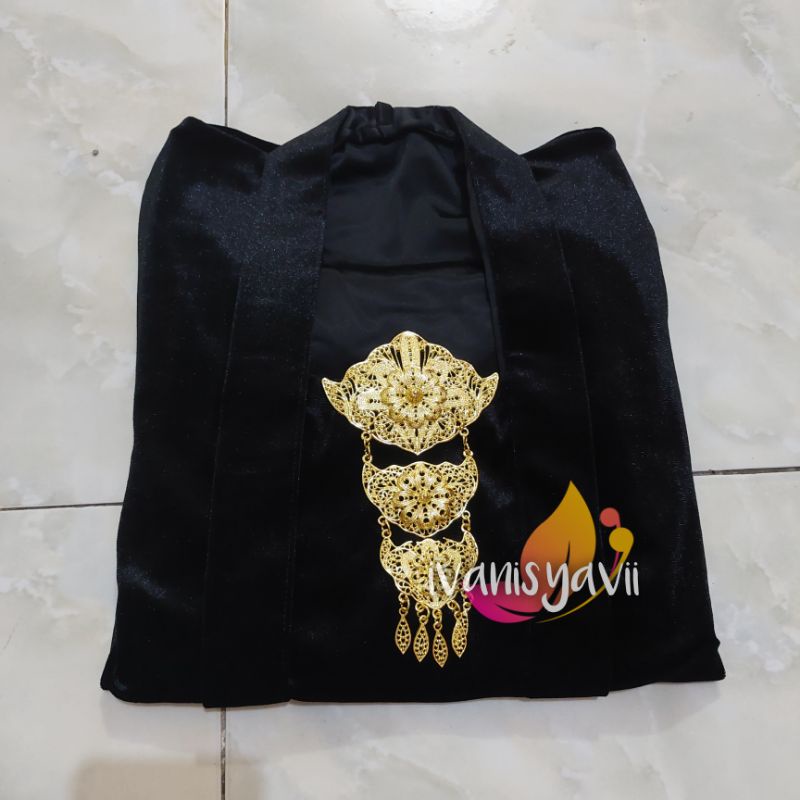 [1 Set] Kebaya Cewek Cantik + Jarik Instan / Motif Lengkap