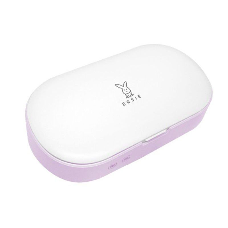 Ersie Sterilizer sterilan Round steril uv hp phone empeng portable LILAC NEW blue pink UVC