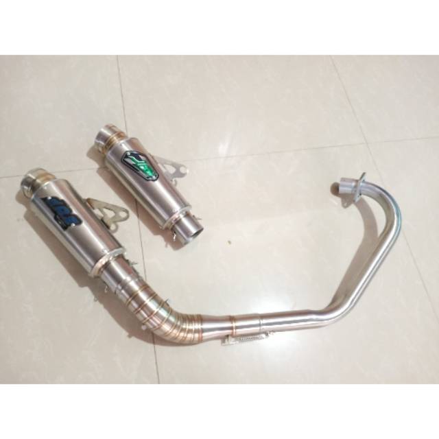 Knalpot racing kolong crf klx