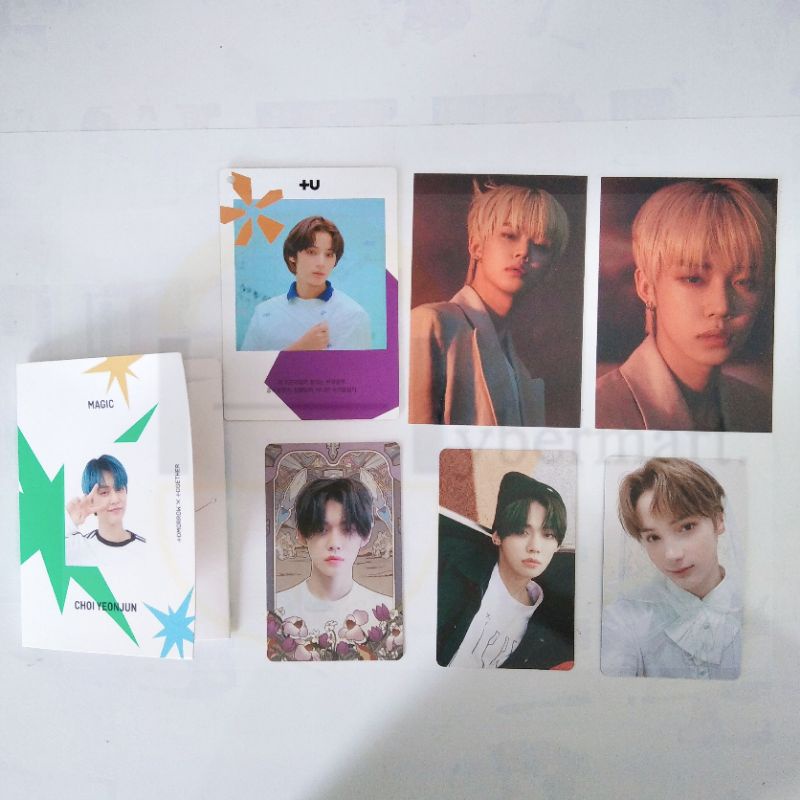 PC TXT Yeonjun, Hueningkai TDCM TDCF OS WV HYBE FANLIVE