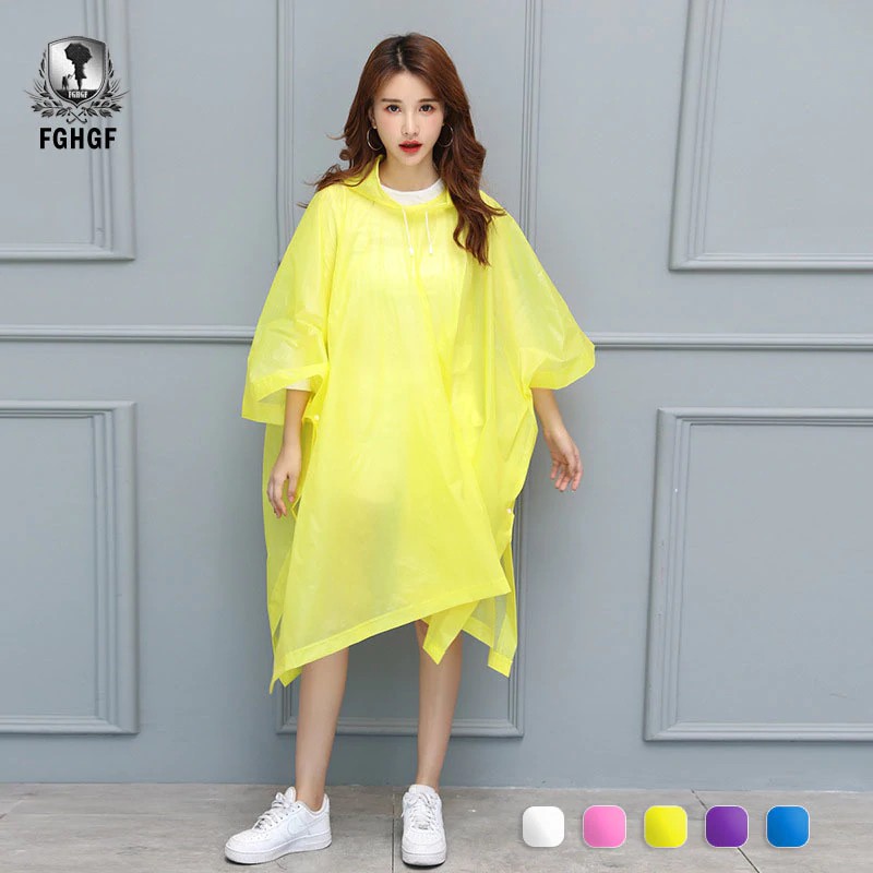 COD Fghgf Pria Wanita Sepeda Motor Sepeda Sepeda Jas Hujan Dewasa Orang Siam Gunung Elektrombile