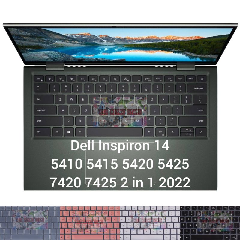 keyboard Protector Dell Inspiron Vostro 14 2022 5410 5415 5310 5420 5320 5425 7420 7425 2 in 1 dan XPS 17