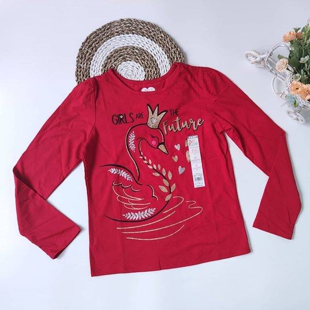 Kaos Lengan Panjang Anak Garanimals Merah