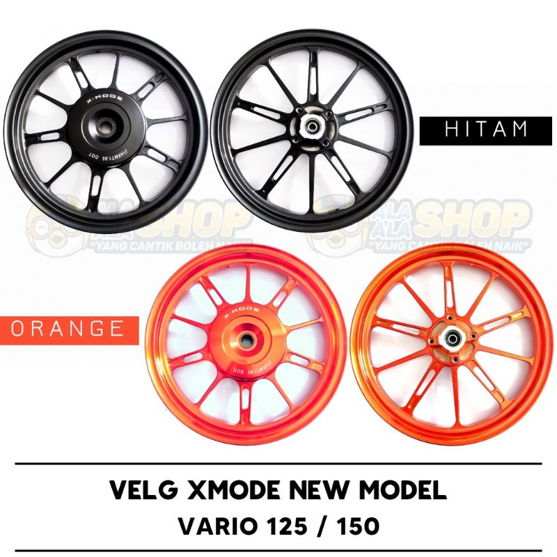 velg xmode vario 125/150 velg pcx / velg xmode medel new / baru velg vario 125/150 / velg king speed / velg vnd