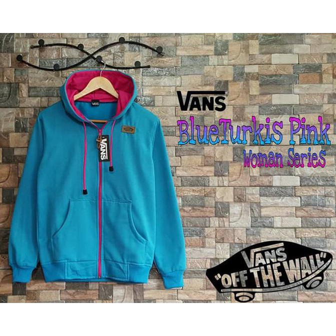 Jaket Wanita Vans Blue Turkish Pink Sale