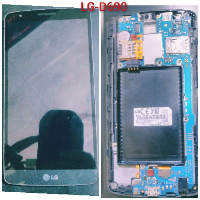 LCD LG-D690 + Frame Ori copotan
