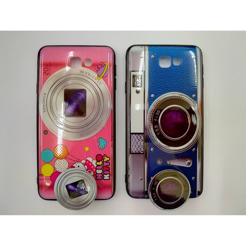 Case Samsung J7 PRIME Casing Camera FREE Popsocket