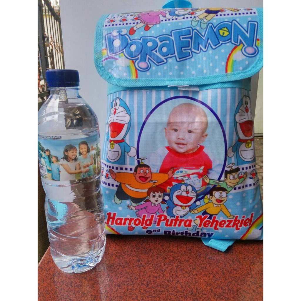 TAS SPUNBOND RANSEL FP CUSTOM souvenir ulang tahun anak goodie bag goody harga murah party supplies-3