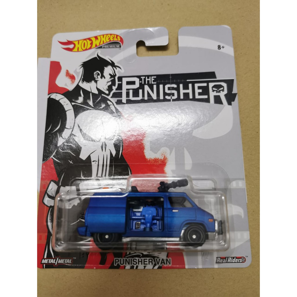 Hot Wheels The Punisher Van movie retro hotwheels terbaru 2020