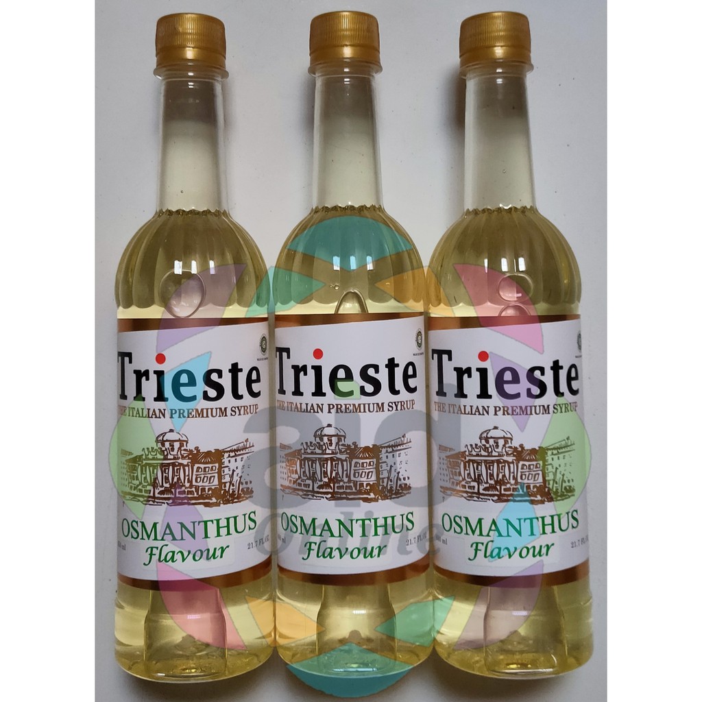 

Trieste Italian Premium Syrup Osmanthus Flavour