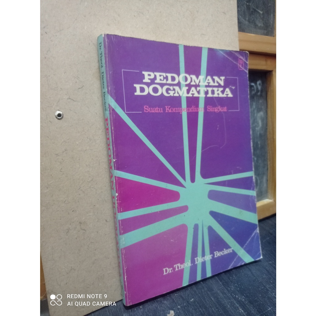 Pedoman Dogmatika Suatu Kompendium Singkat Theol Dieter