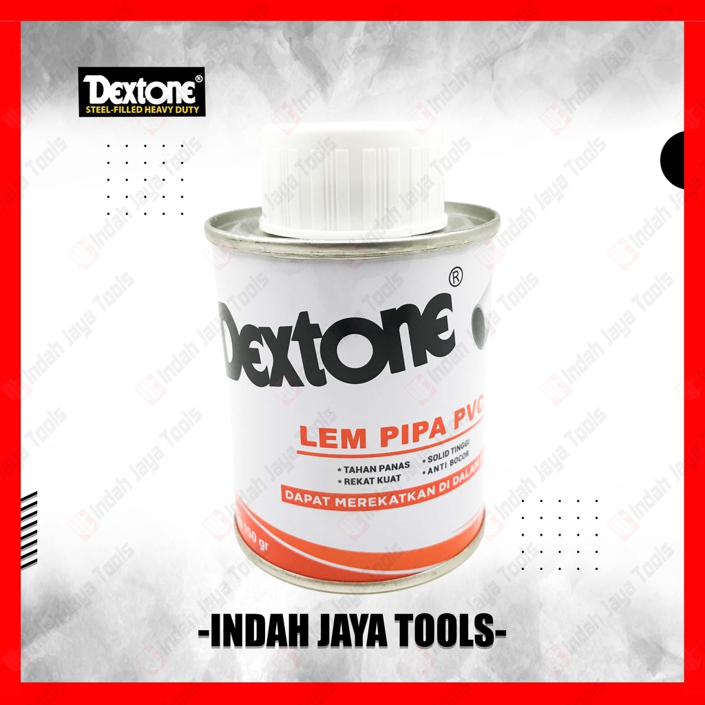 DEXTONE KALENG Lem Pipa pvc 150 GRAM - Lem Paralon Pralon Talang Kran
