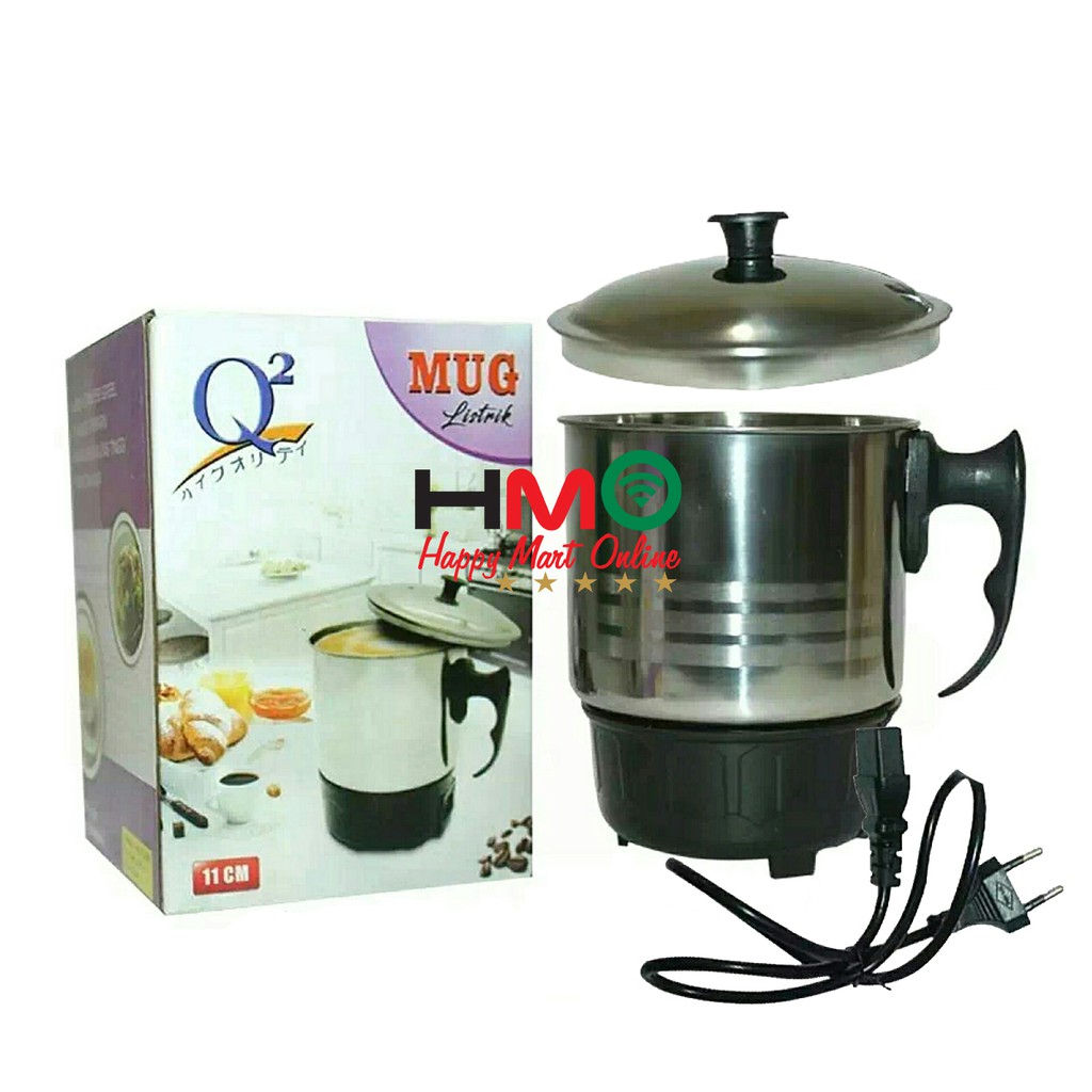 Mug Elektrik Q2 11Cm Mug Listrik Q2 11 Cm Mug Electric Q2 11Cm Q2-8011 Q2 8011