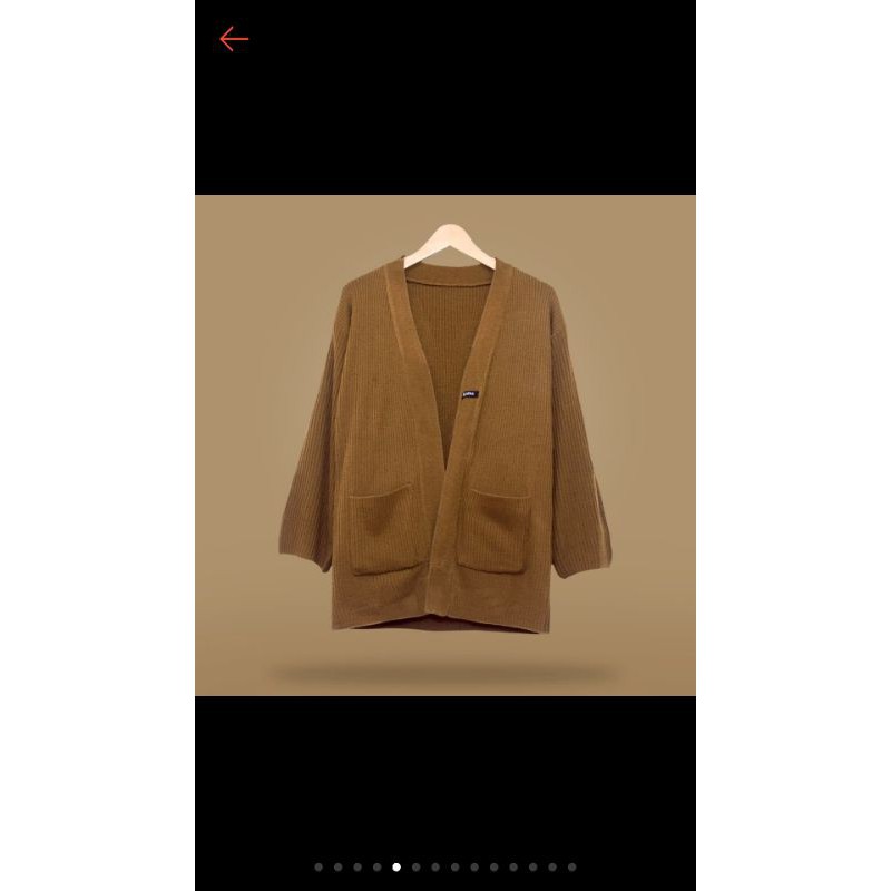 kardigan oversize outer rajut wanita-1