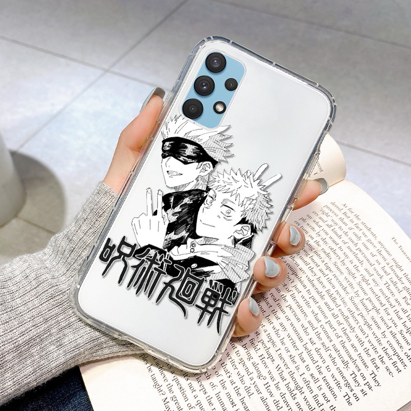 JUJUTSU KAISEN Soft Phone Case For Samsung S10 Plus S20 S20 FE S20 S21 S30 Plus S20 S21 S30 Ultra Clear TPU Anti-fall Cosing