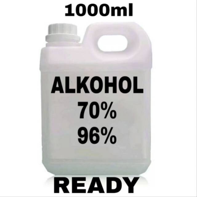 Ethanol Alkohol 70% 96% Murni Pabrikan