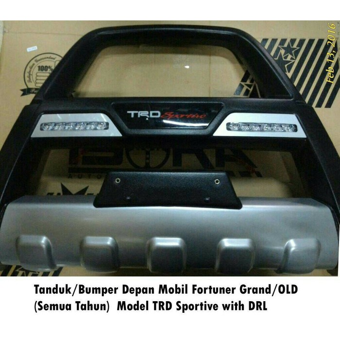 Bumper /Tanduk depan Toyota fortuner
