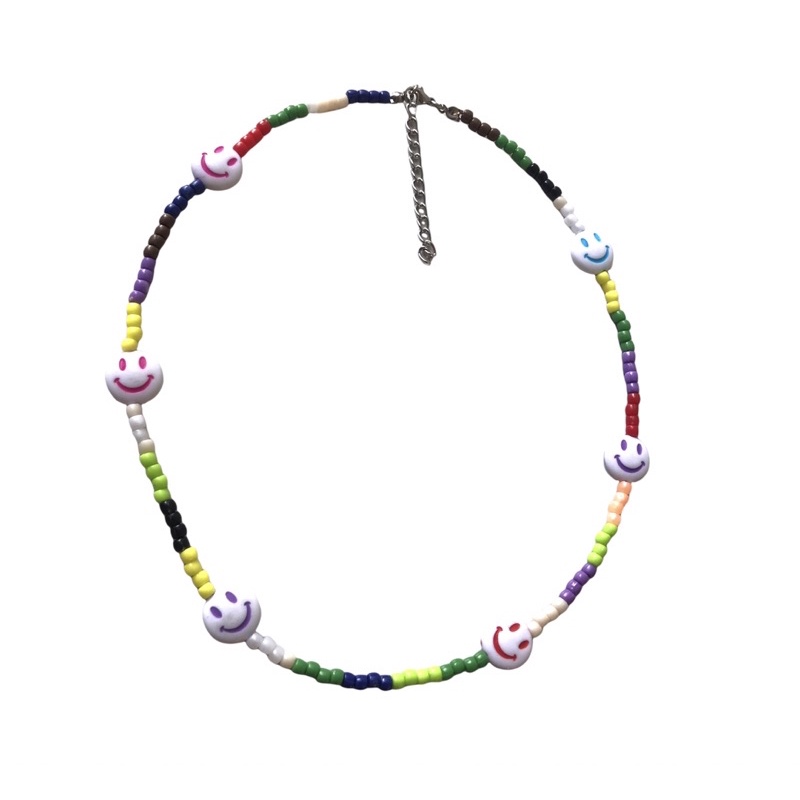 Kalung Manik Aesthetic Beads Necklace Pria Wanita