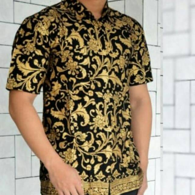 SALE Hem Batik Pria katun prada