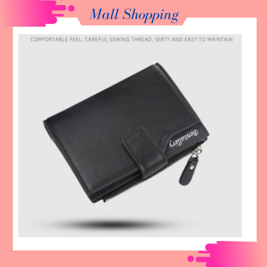 (COD) DOMPET LIPAT PRIA / WANITA DOMPET KULIT PU IMPORT N11 MALLSHOPPING