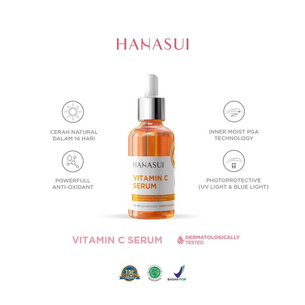 ✨ AKU MURAH ✨HANASUI Serum Vitamin C / Hanasui / Dus Kuning