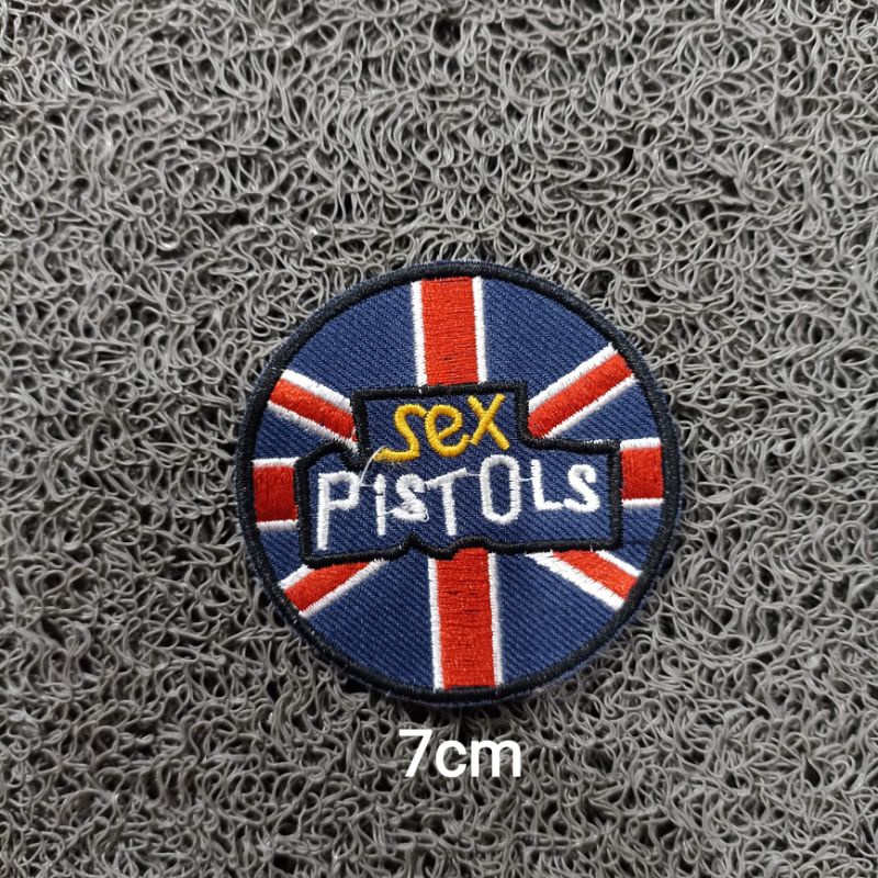 BACKPATCH BORDIR SEX PISTOLS ENGLAND BEST QUALITY TERLARIS