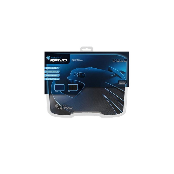 ROCCAT RAIVO 2mm High-Velocity Ergonomic Gaming Mousepad Lightning