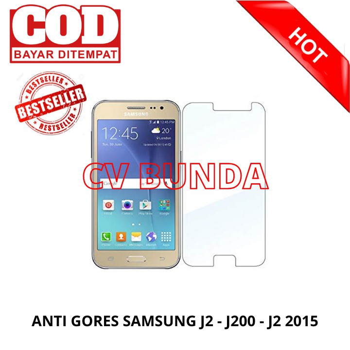TEMPERED GLASS / ANTI GORES SAMSUNG J2 - J200 - J2 2015
