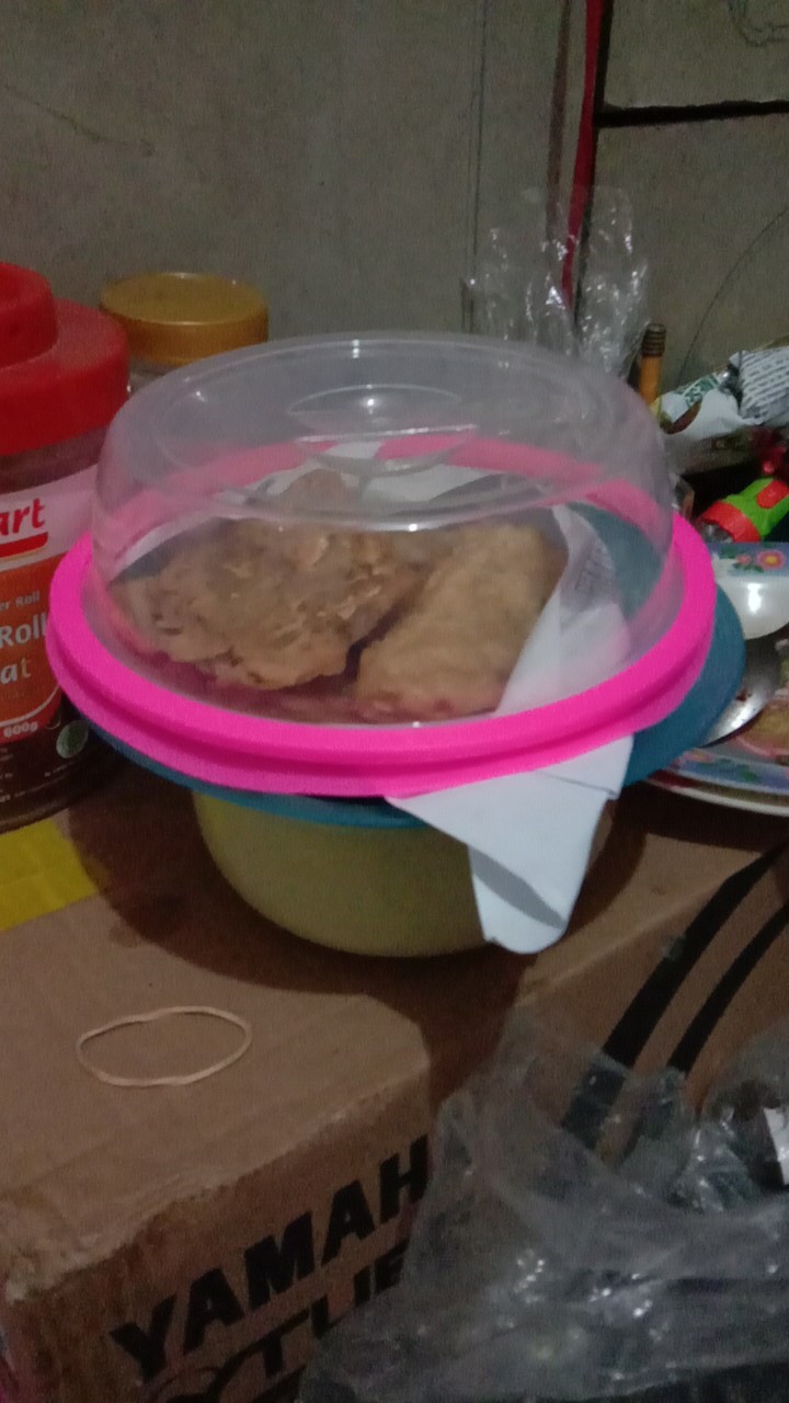 Agb - Aat55 Alat Penutup Wadah - Tutup Wadah Trasfaran - Tudung Saji Kecil Penahan Panas - Penutup