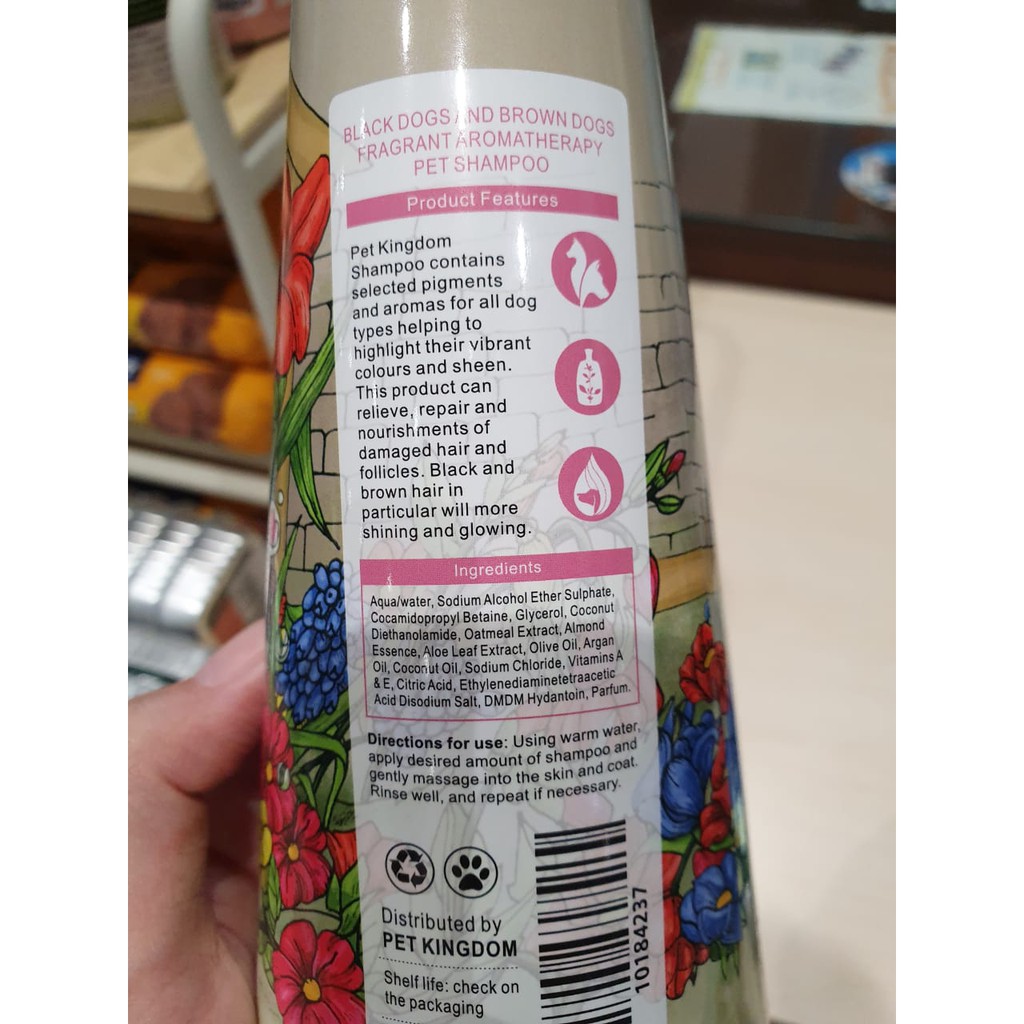 Pet Kingdom Shampoo for Black &amp; Brown Dogs Aromatherapy Shampo Poodle
