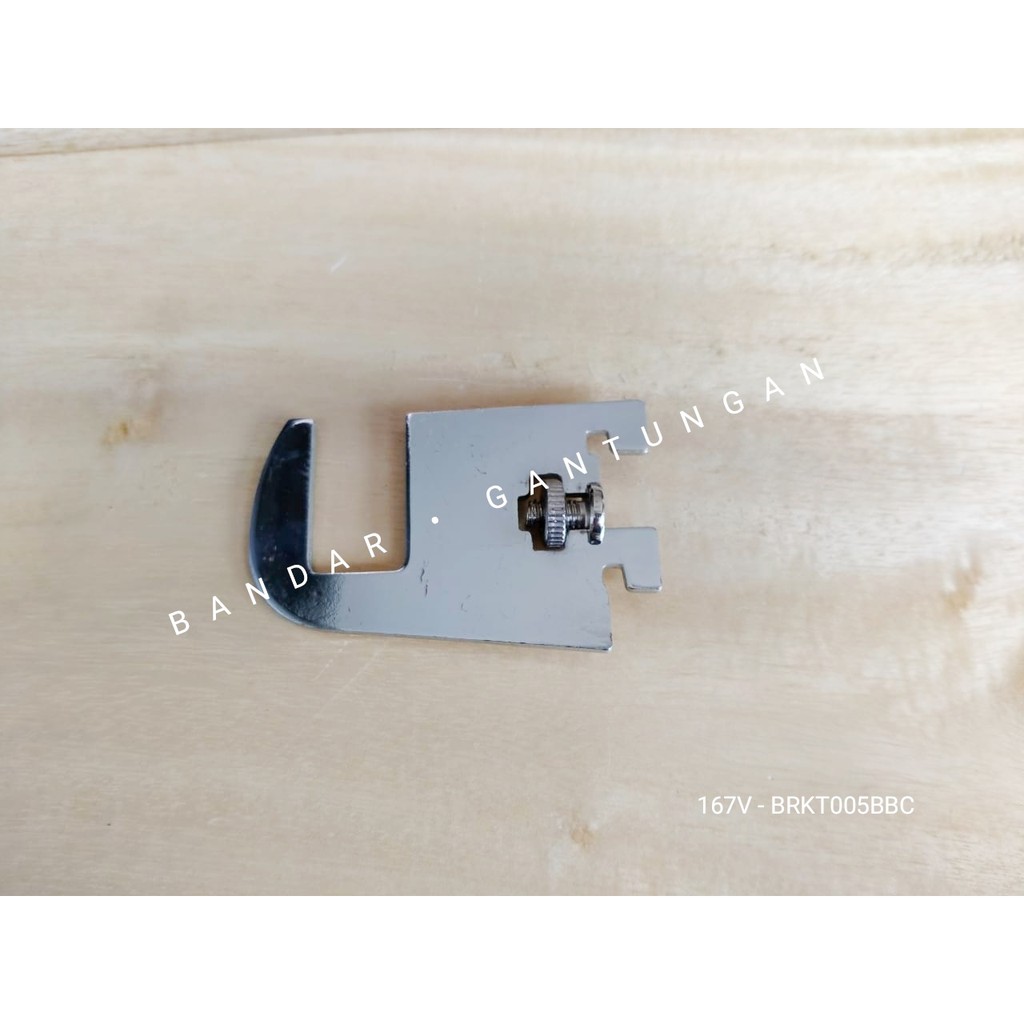 Breket Pipa Kotak 5cm / Dudukan Pipa Kotak H-5 / Penyangga Pipa Kotak Daun Bracket(bh)