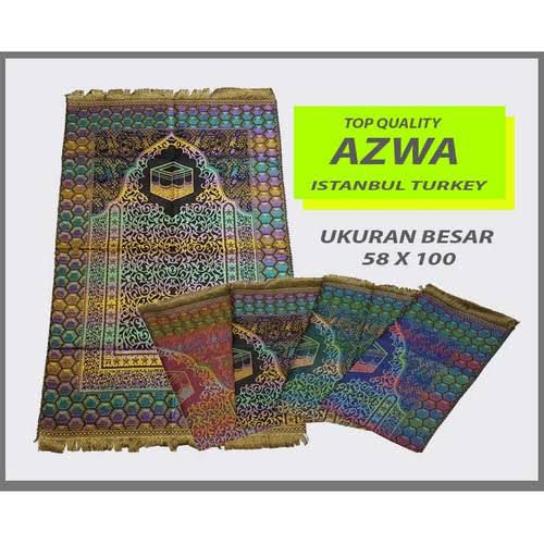 Paket Souvenir Sajadah AZWA / AEN + Tasbih Sovenir Parcel Sajadah