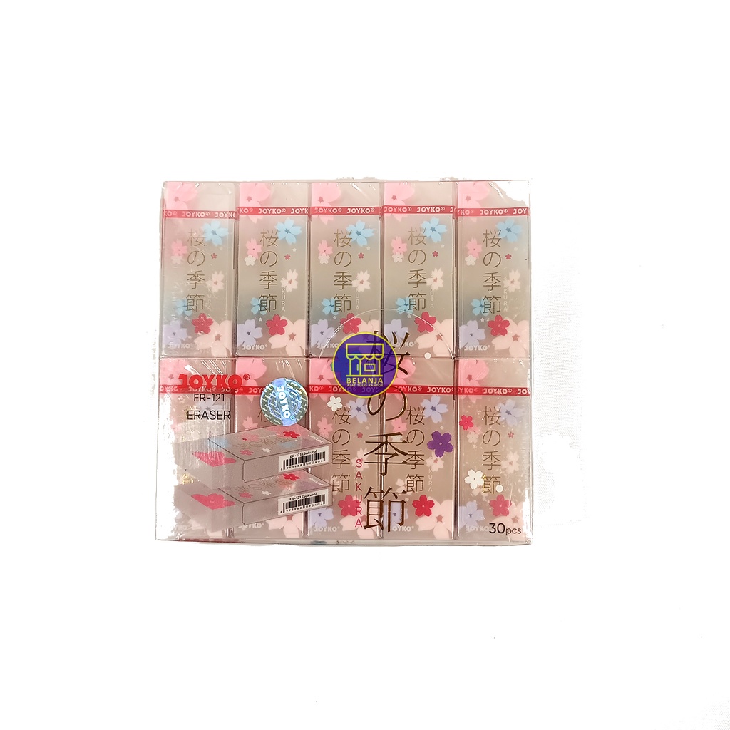 

JOYKO Hapusan Transparant ER-121 Sakura - Per Pcs
