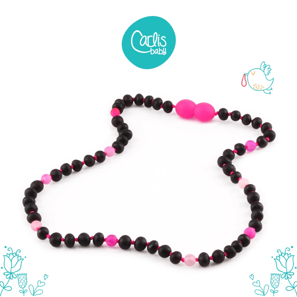 AG64 / AG64 V2 Kalung dan Gelang Amber Tumbuh Gigi Bayi By Carlis Baby