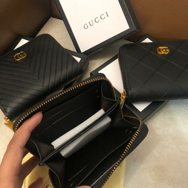 Dompet Gucci Zipper Mini Free Box Shopee Indonesia
