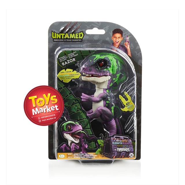 Wowwee Fingerlings Untamed Raptor - Razor