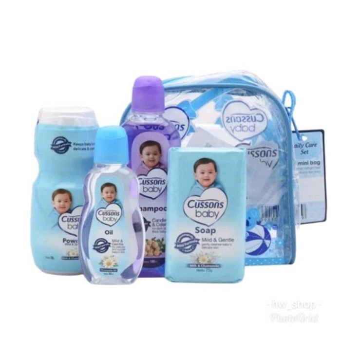 Promo !! CUSSON BABY-PAKET SABUN BAYI SET PERLENGKAPAN MANDI BAYI MURAH UKURAN KECIL