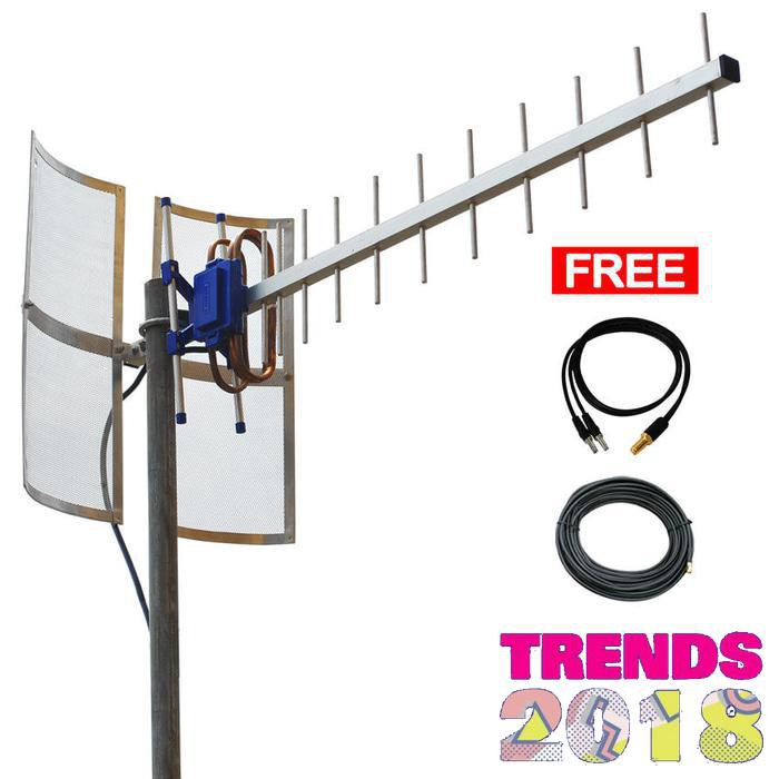 PROMO HARGA MURAH Antena Yagi TXR 185 Modem Huawei E5577 + Pigtail Dual