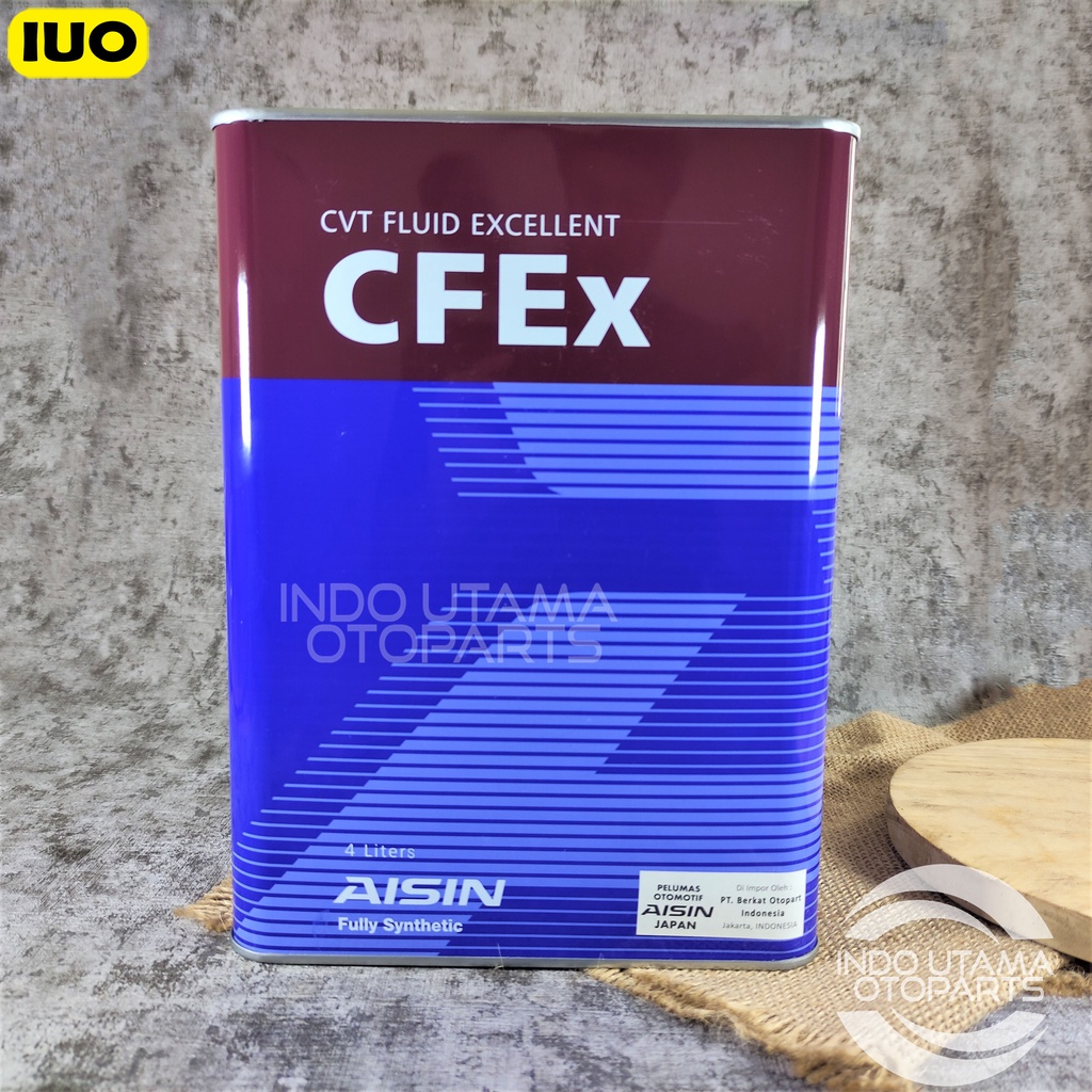 Oli Aisin CFEx CVTF Auto matic Transmisi FULLY SYNTHETIC isi 4 ltr ASLI