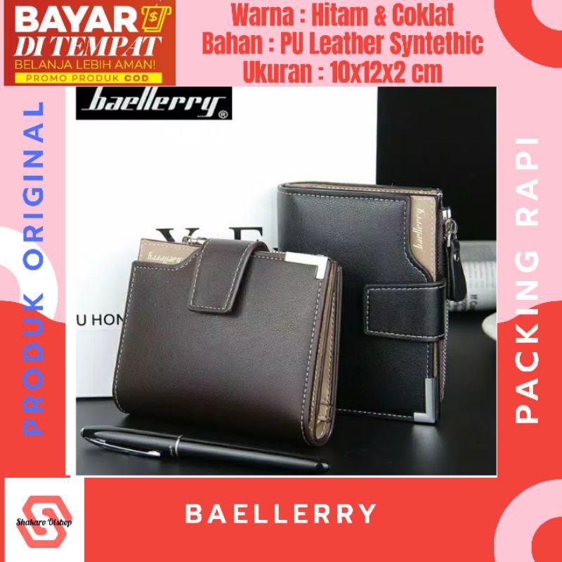 Dompet Lipat Pria Murah Keren Baellerry Dompet Pria Original Import