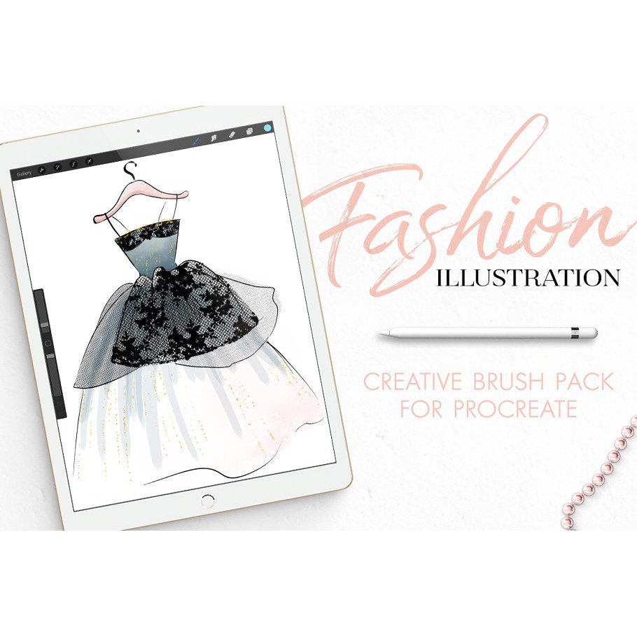Procreate Brush - Procreate Fashion Illustration Set